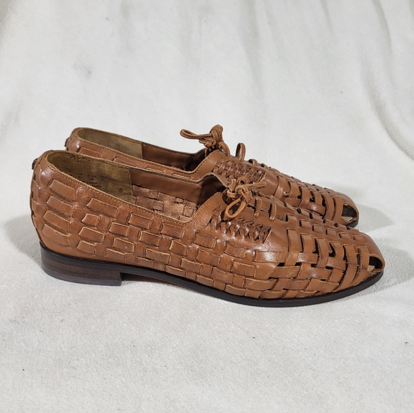 SAM EDELMAN Rishel Woven Leather Loafers Size 8 - Picture 3 of 10